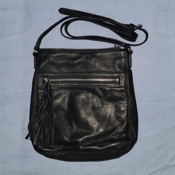 Margot Genuine Leather Crossbody Bag - Picture 1 of 6
